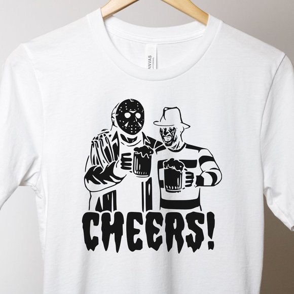Other - Cheers Halloween Graphic T-shirt Unisex Halloween Shirt